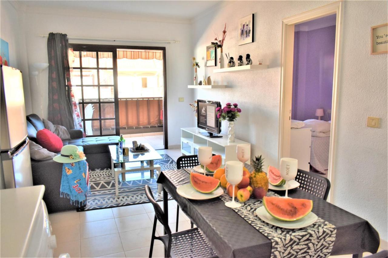 Cozy Apartment Tenerife South Wifi & Pool طوستا ديل سيلونثيو المظهر الخارجي الصورة