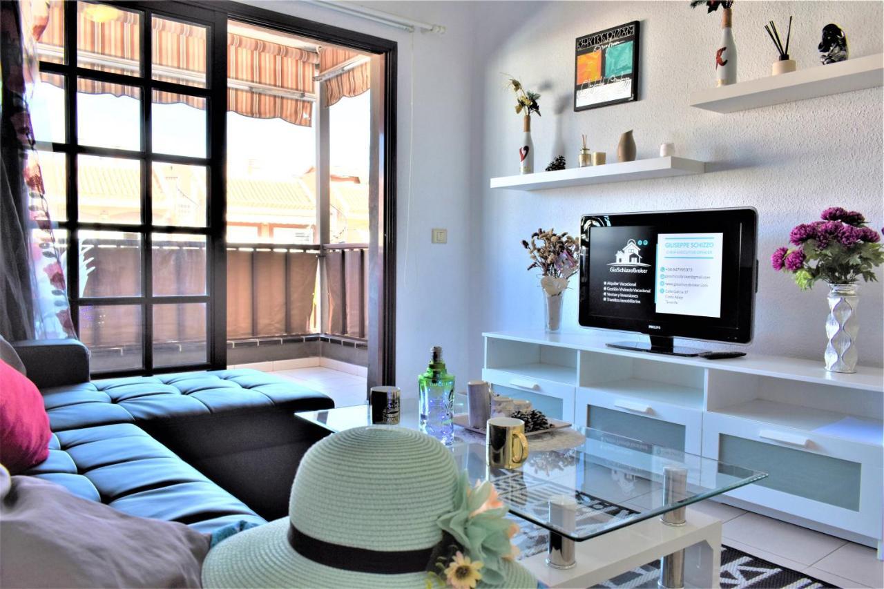 Cozy Apartment Tenerife South Wifi & Pool طوستا ديل سيلونثيو المظهر الخارجي الصورة